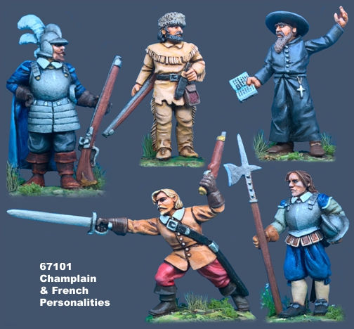 Flint and Feather Contact Miniatures