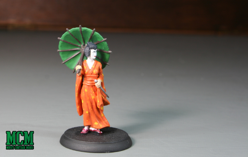 A Geisha Hero from Shadows of Brimstone Forbidden Fortress