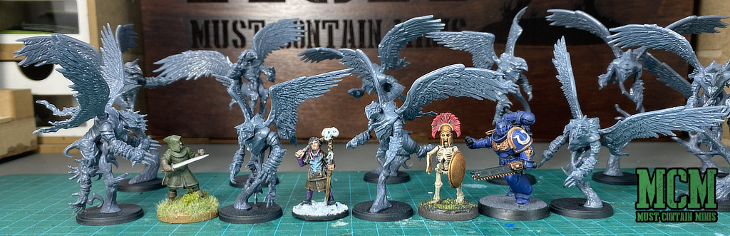 Scale Comparison - Para Bellum Conquest to Games Workshop Warhammer 40K, Frostgrave and Oathmark