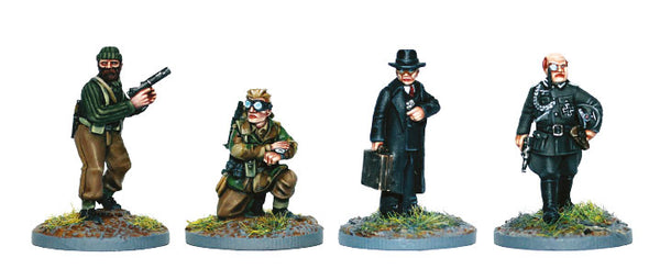 WW2 character miniatures - 28mm 