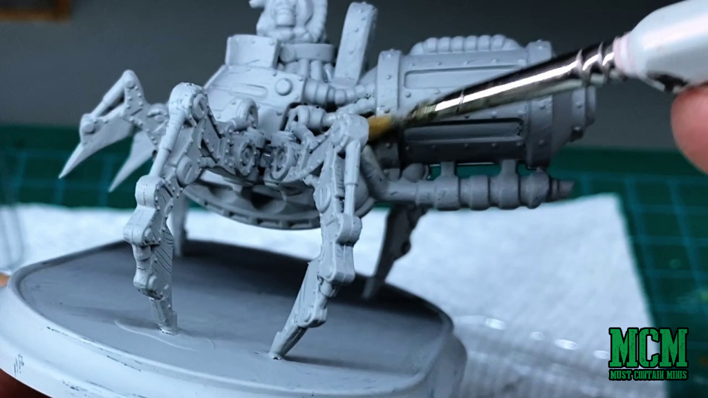 Priming miniatures with just a brush? Yep that's Valid. With can
