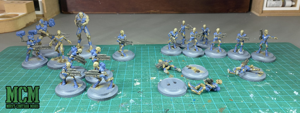 Miniatures of Aliens - Great for miniature skirmish games of all sorts