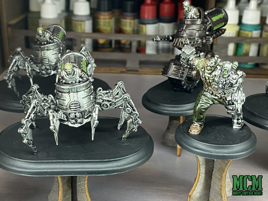 The difference that The Army Painter Quicktone Dark Tone Wash Makes