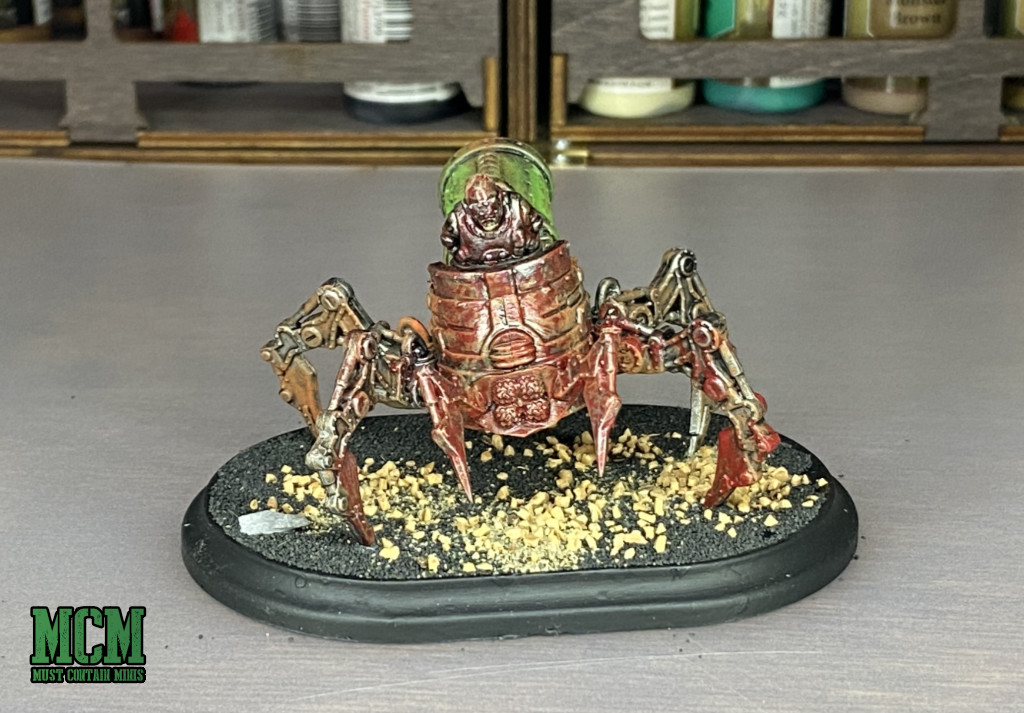 An Enlightened Spider Cav miniature for Wild West Exodus