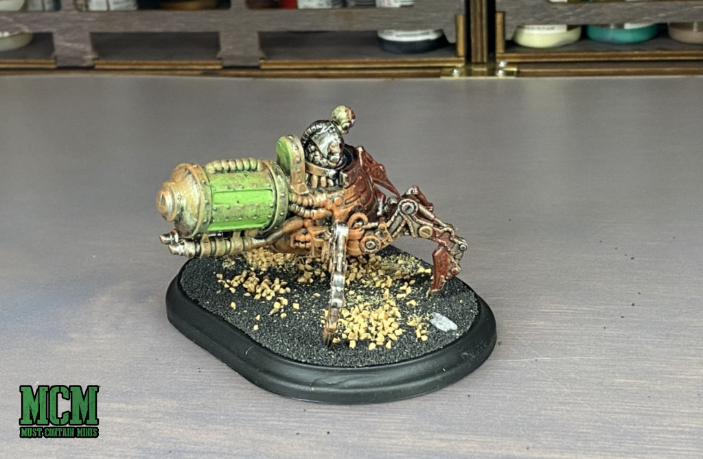 Completed Spider Cav for Wild West Exodus. Painted with The Army Painter