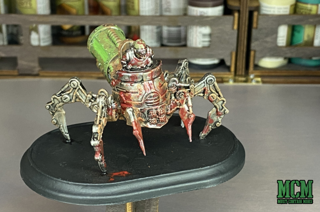 A Spider Cav Covered in Blood