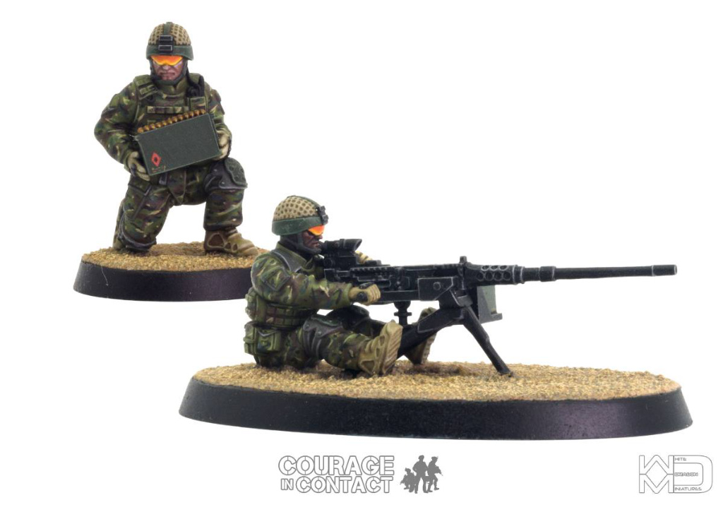 Modern Heavy Weapons Team by White Dragon Miniatures