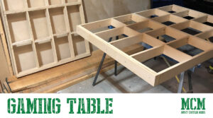 Read more about the article Building A Great Gaming Table – Table by Drew