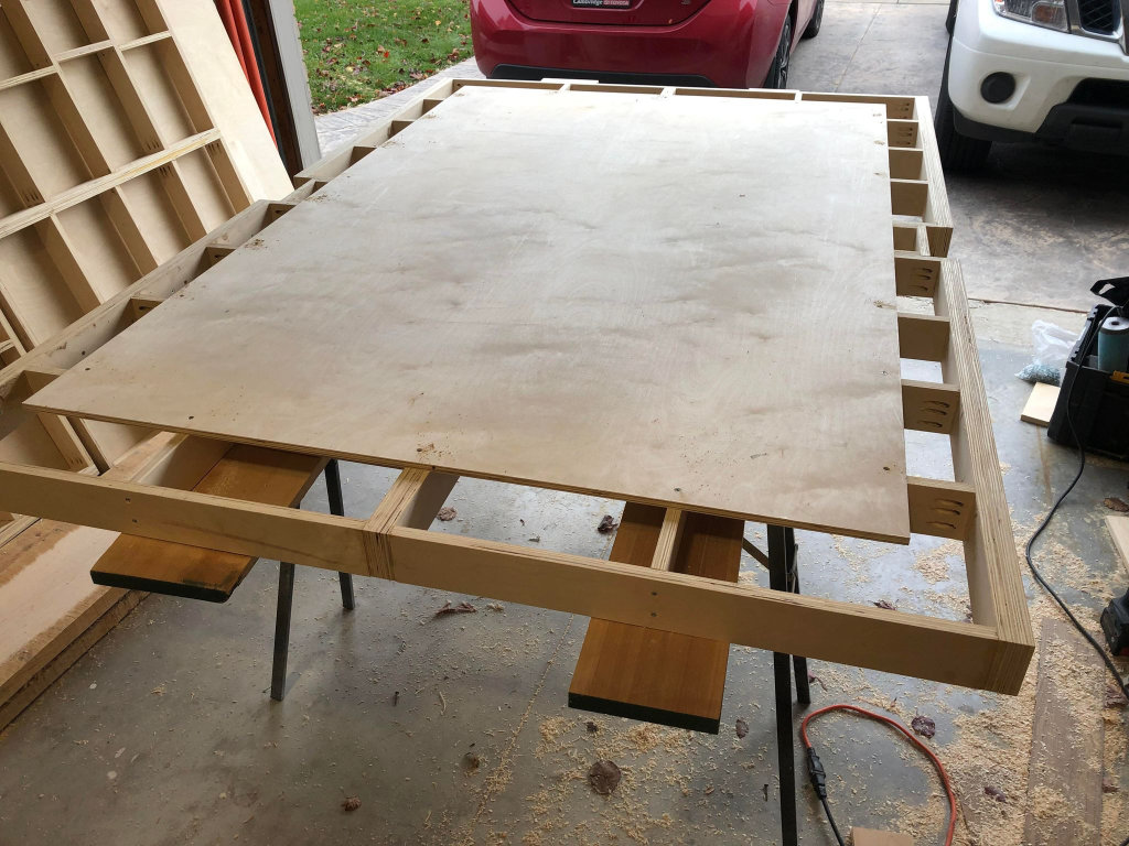 The starting of a gaming table