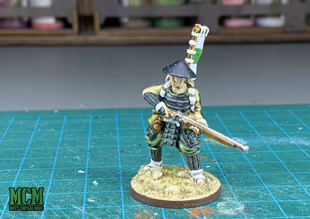28mm Ashigaru with a musket