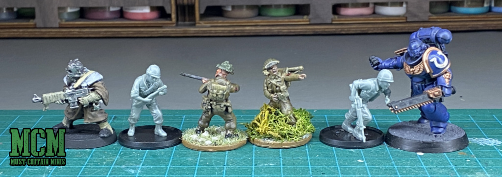 Scale Comparison - Rubicon USMC Marines Review