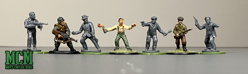 28mm WW2 French Resistance Review scale comparison - Warlord Games vs Wargames Atlantic