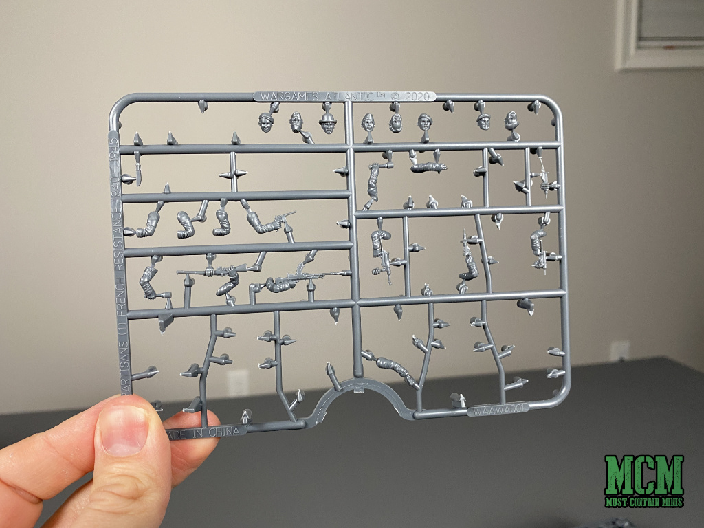 Left over parts on the sprue