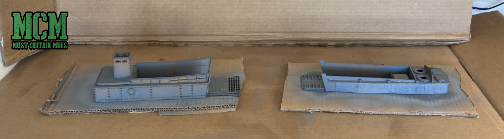 28mm MDF Boats - WW2 Landing Crafts