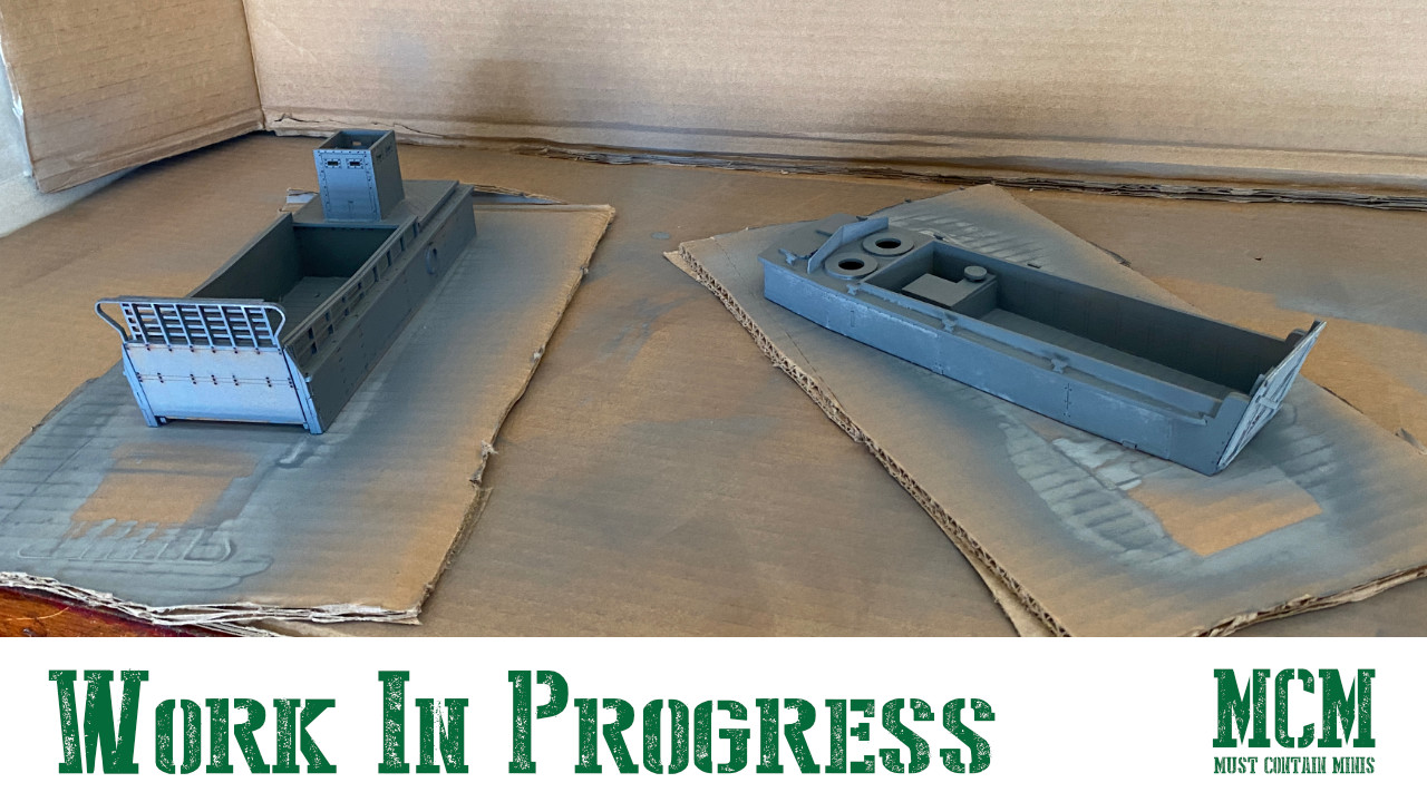 You are currently viewing Getting Some Work Done – 28mm MDF Boats