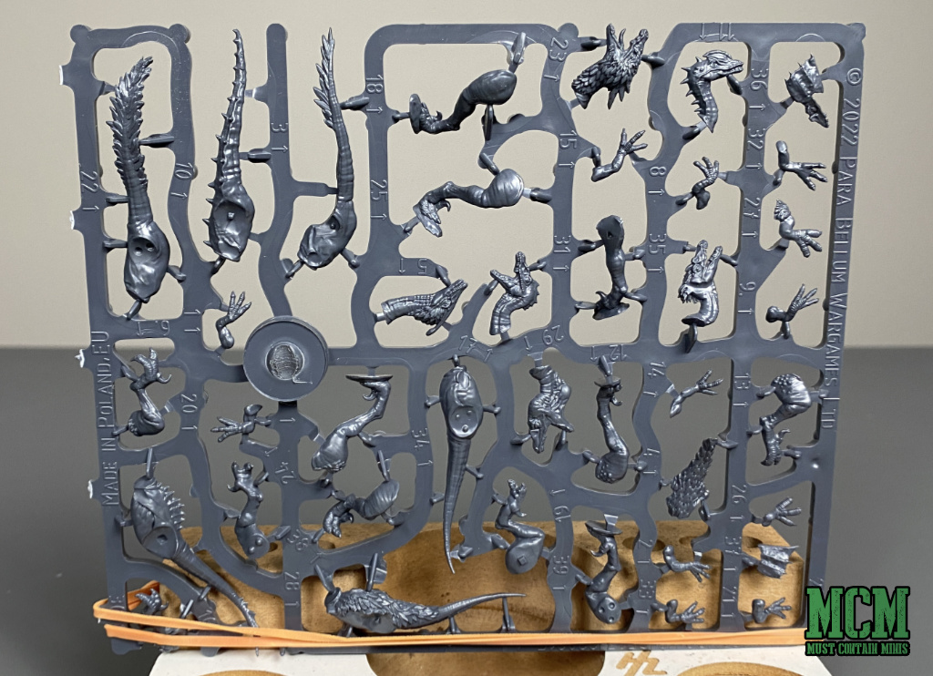 W'adrhun Hunting Pack Sprue - plastic frame