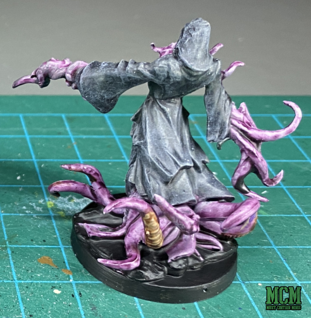 Painted board Game Miniature - Call of Cthulhu type robed person
