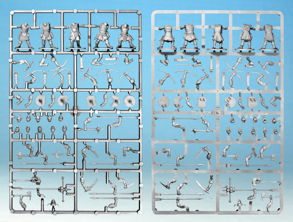 Oathmark Orc Infantry Sprue Picture