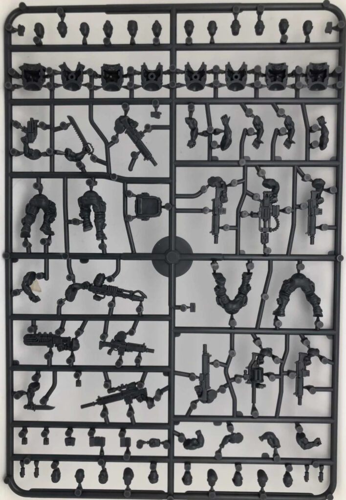 Back side of the proposed sprue