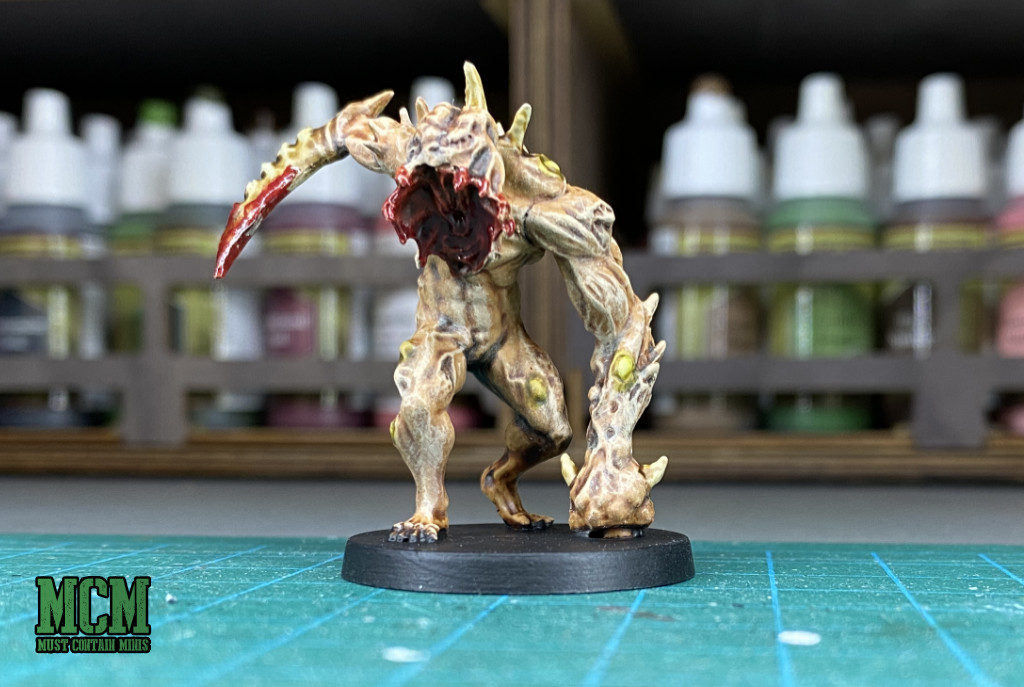 A very disturbing demon miniature 