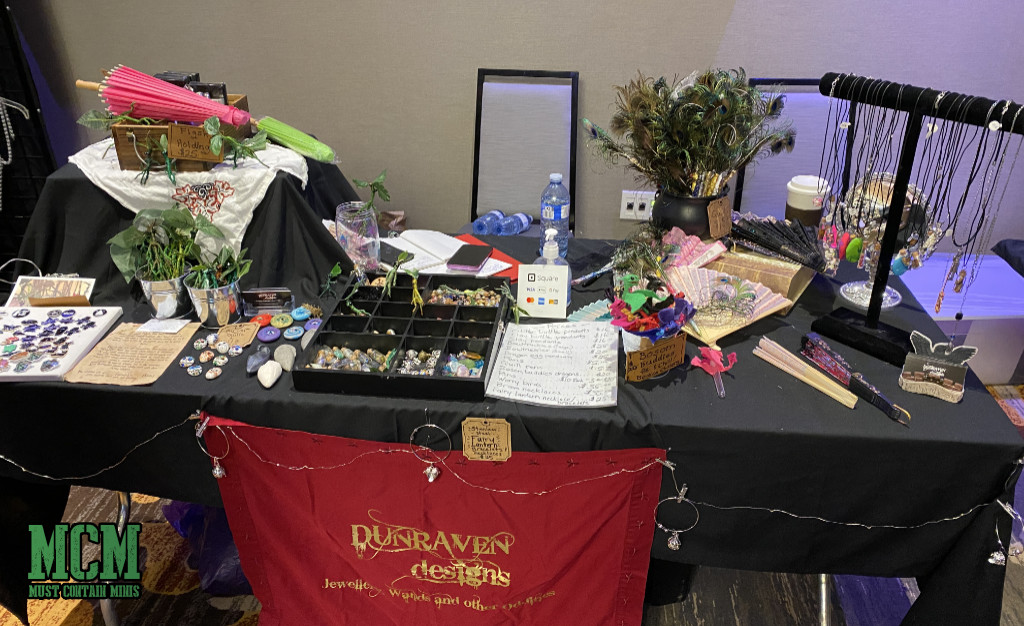 Dunraven Designs Booth at Ragnarok 2022