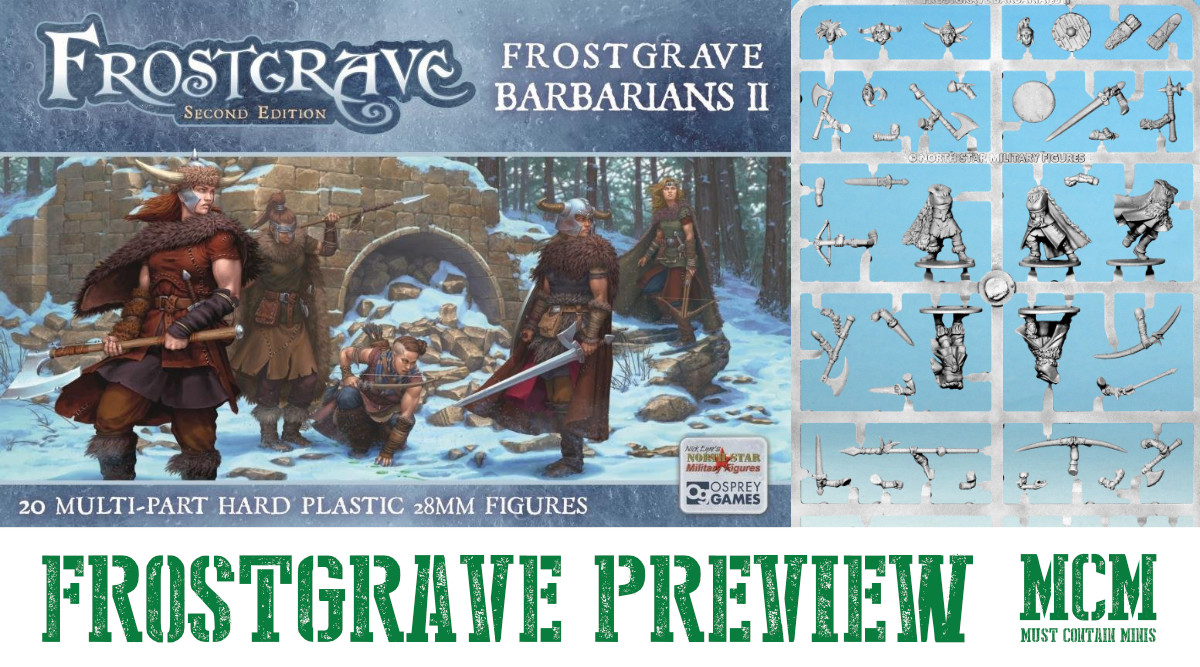 You are currently viewing Female Frostgrave Barbarians – 28mm Preview
