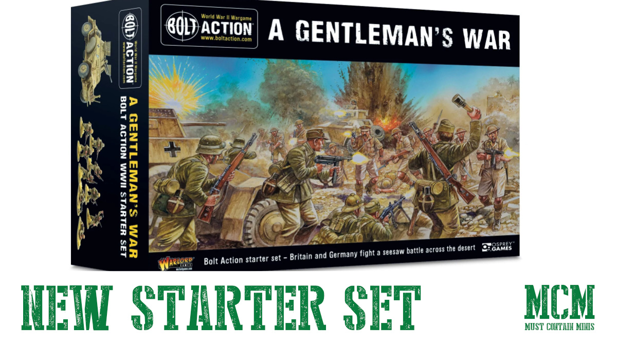 You are currently viewing A Gentleman’s War – New Bolt Action Starter Set