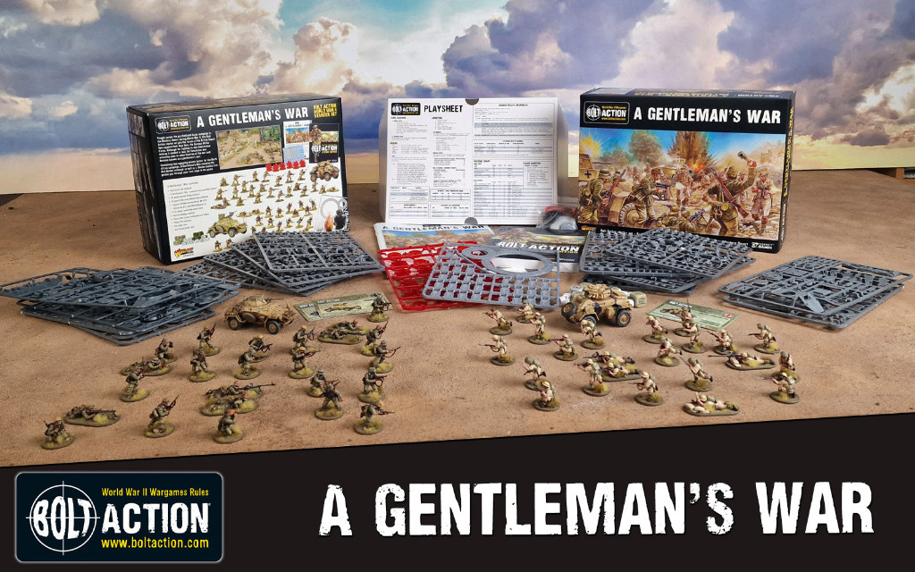 A Gentlemans War New Bolt Action Starter Set Must Contain Minis