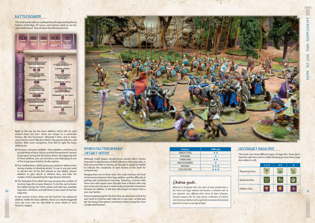 SAGA Age of Alexander Playable Armies