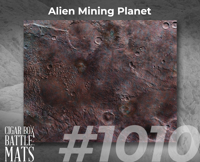 Alien Mining Planet