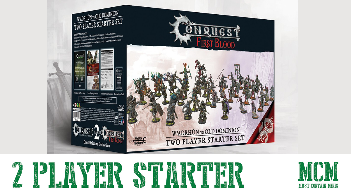 You are currently viewing Conquest First Blood II – 2 Player Starter Set Released