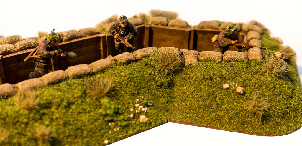 28mm trenches for Bolt Action - Gaming terrain