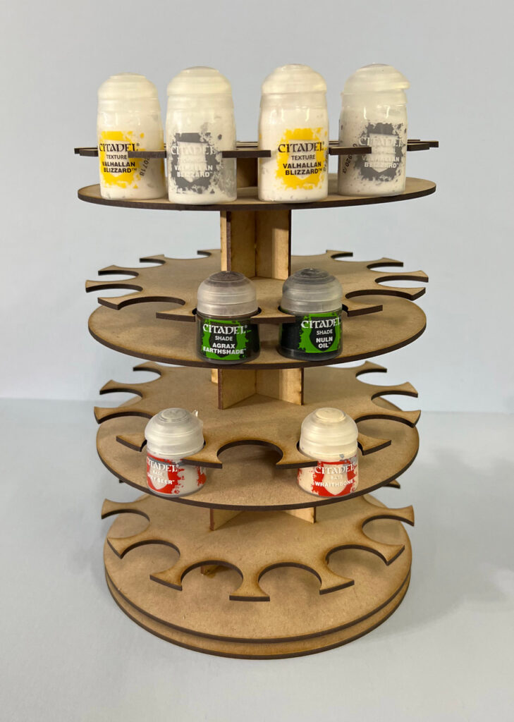 A new rotating paint rack by GCMini