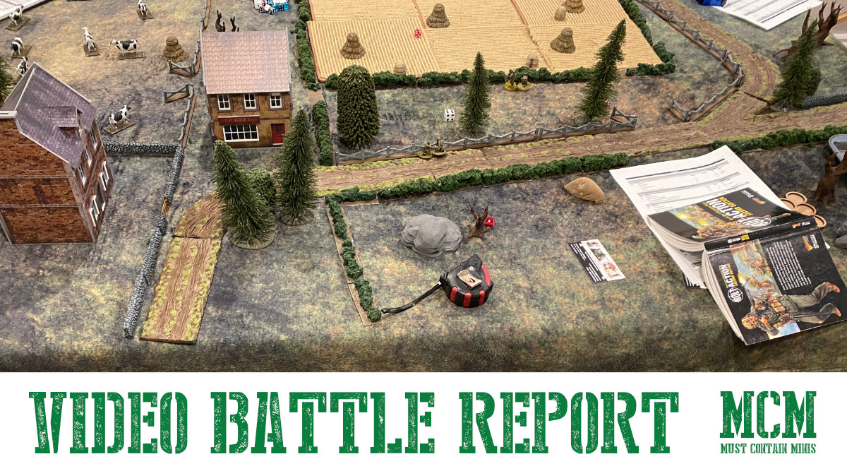 Read more about the article Bolt Action Video Battle Report – 1000 Point Manhunt