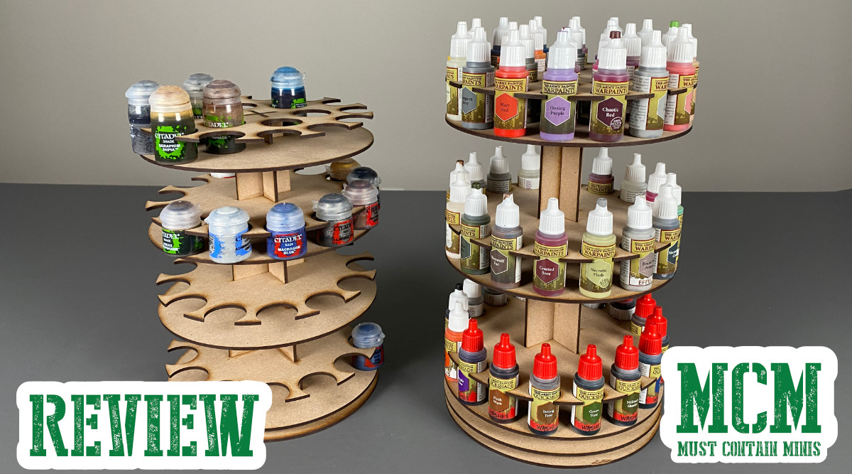 Read more about the article Game Craft Miniatures Rotating Paint Rack Review – Slick!