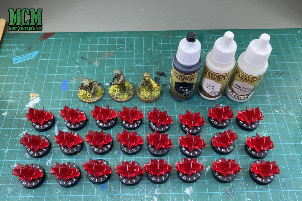 Tutorial on How to Paint Bolt Action Pin Markers - the finished product