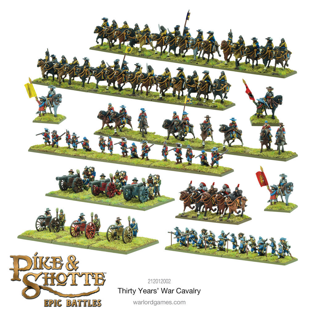 Pike & Shotte Epic Battles Cavalry by Warlord Games