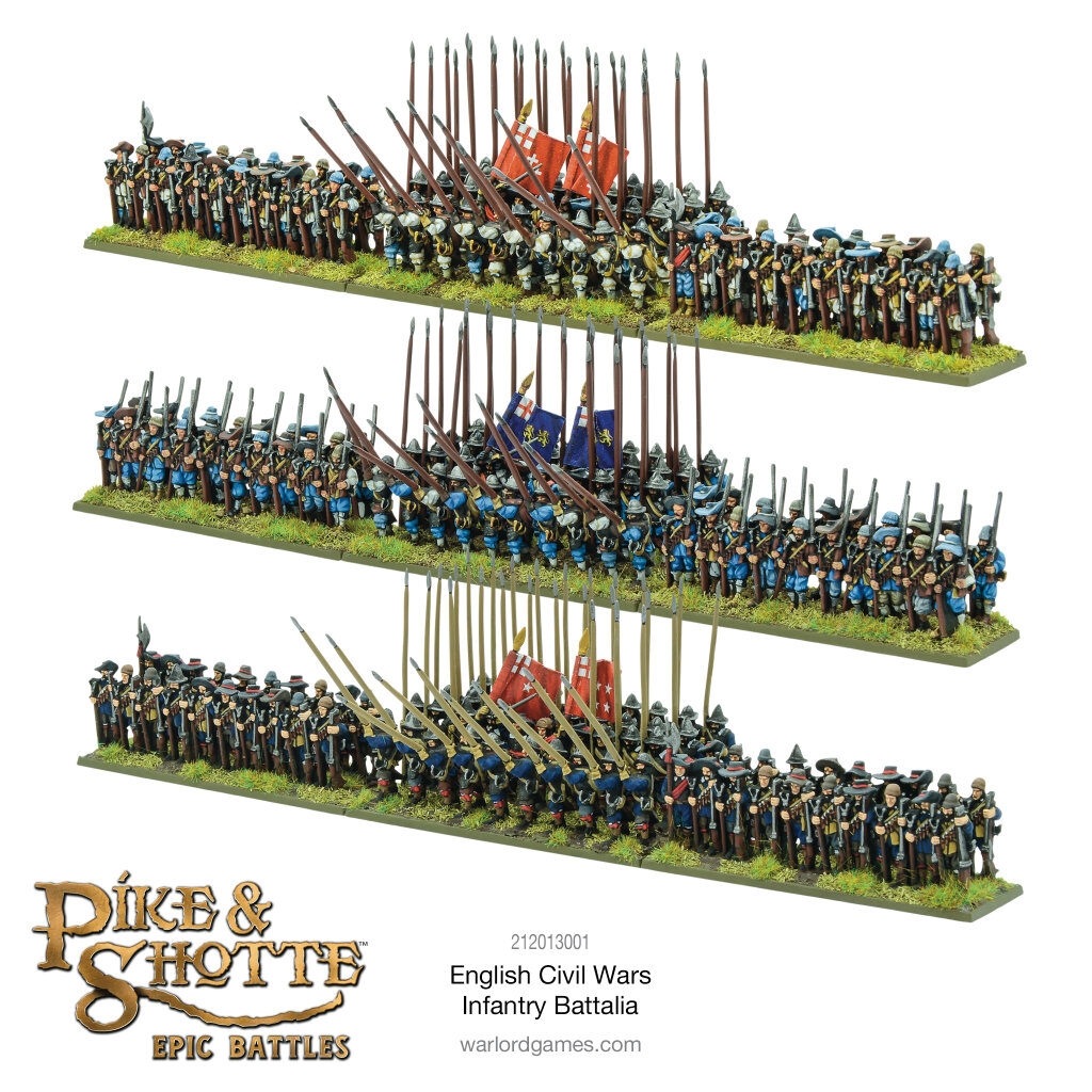 Pike & Shotte Epic Battles Infantry Battalia