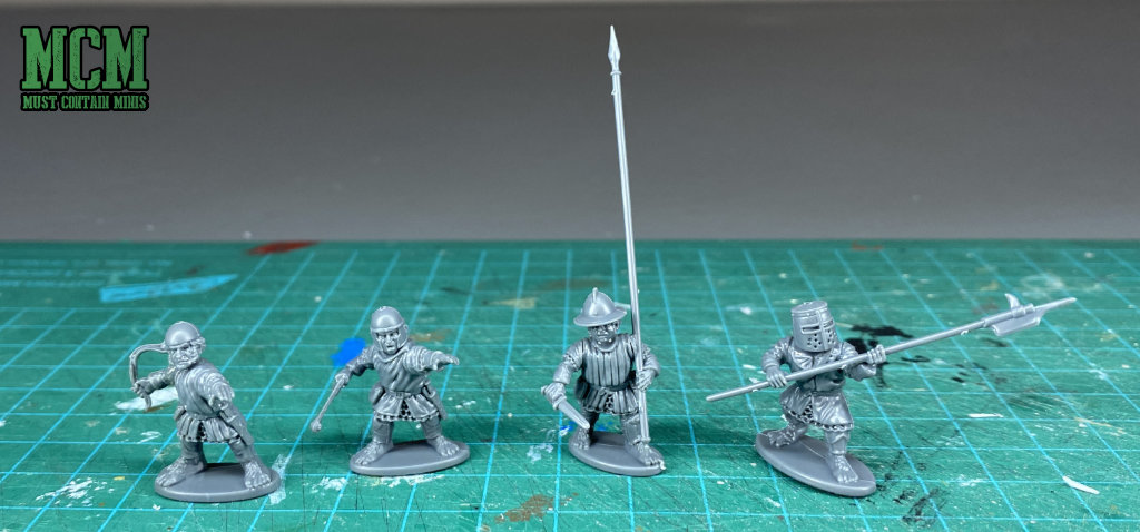 28mm Halfling Militia miniatures for fantasy gaming 