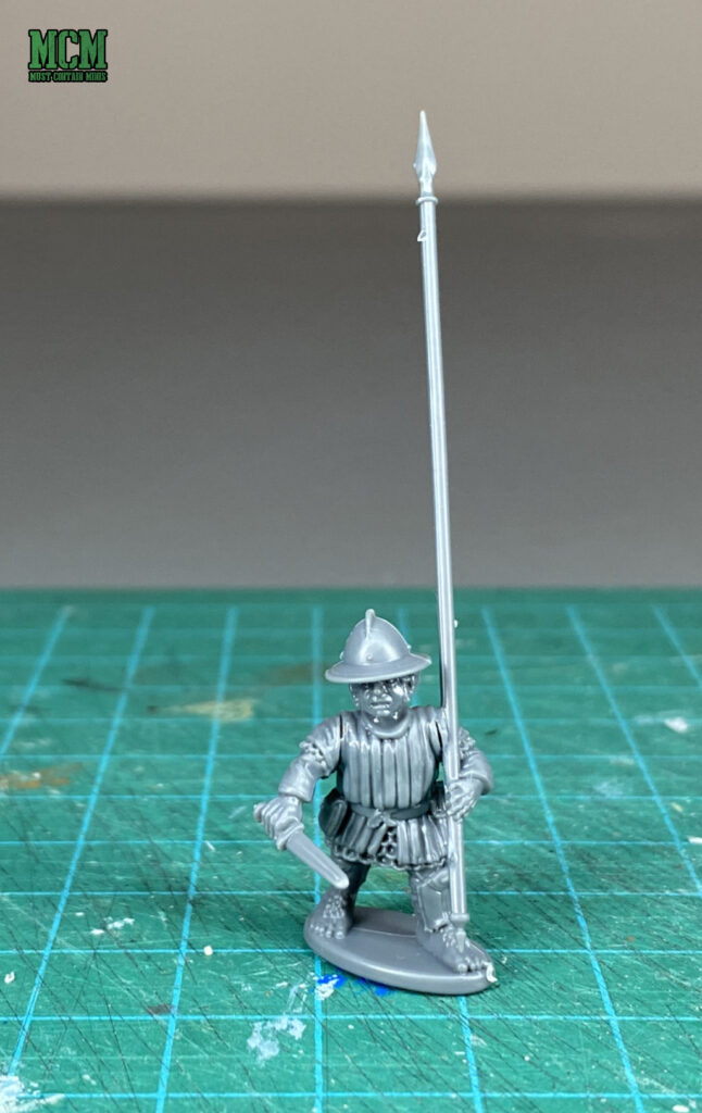 A pikeman with a sword