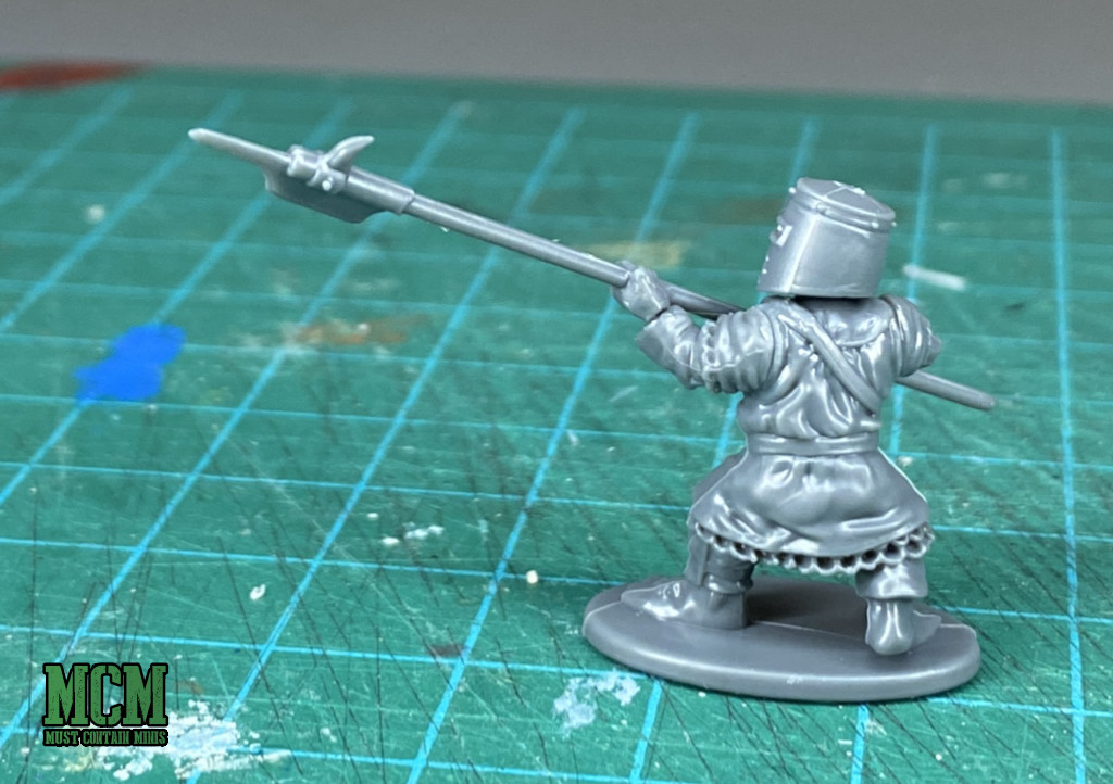 A halberdier miniature