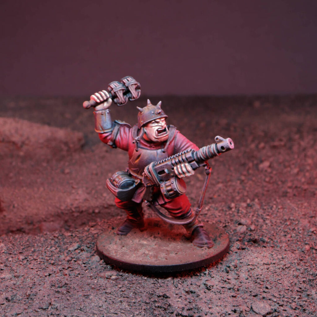 An Imperial Guard Ogre - some of the best 40K proxy miniatures