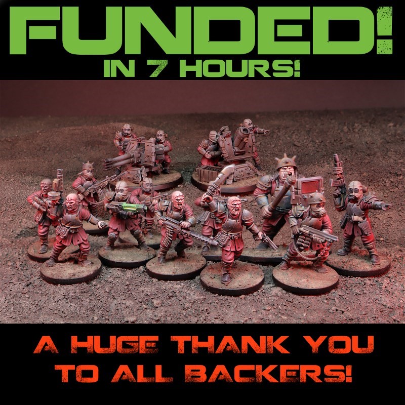 Gamefound Campaign funded in just 7 hours. 