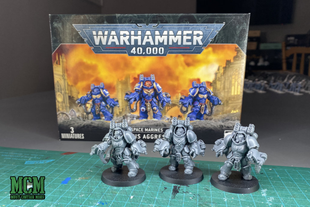 Space Marine Aggressors. I like these guys