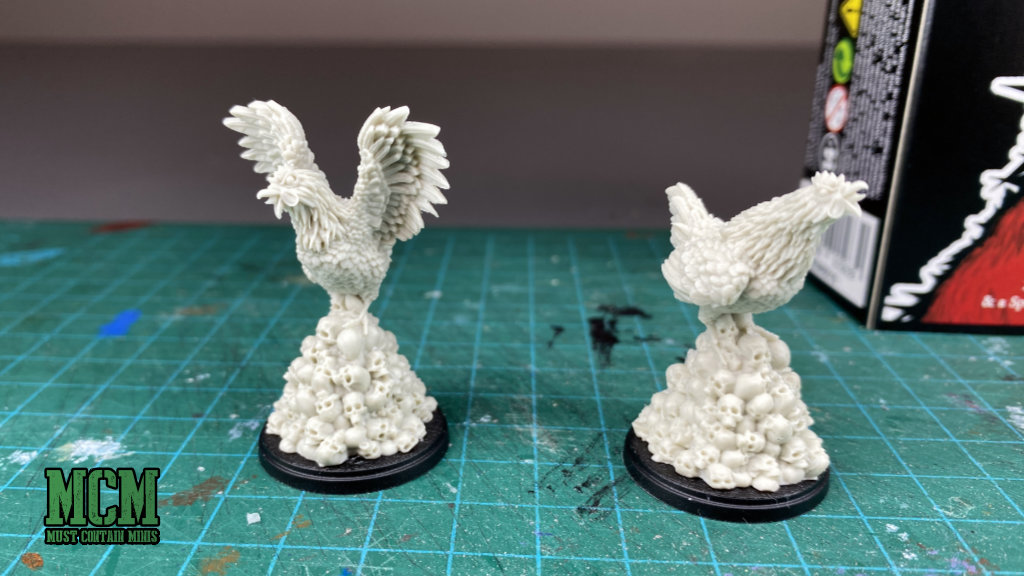 Para Bellum Game's Angry Chicken miniatures 