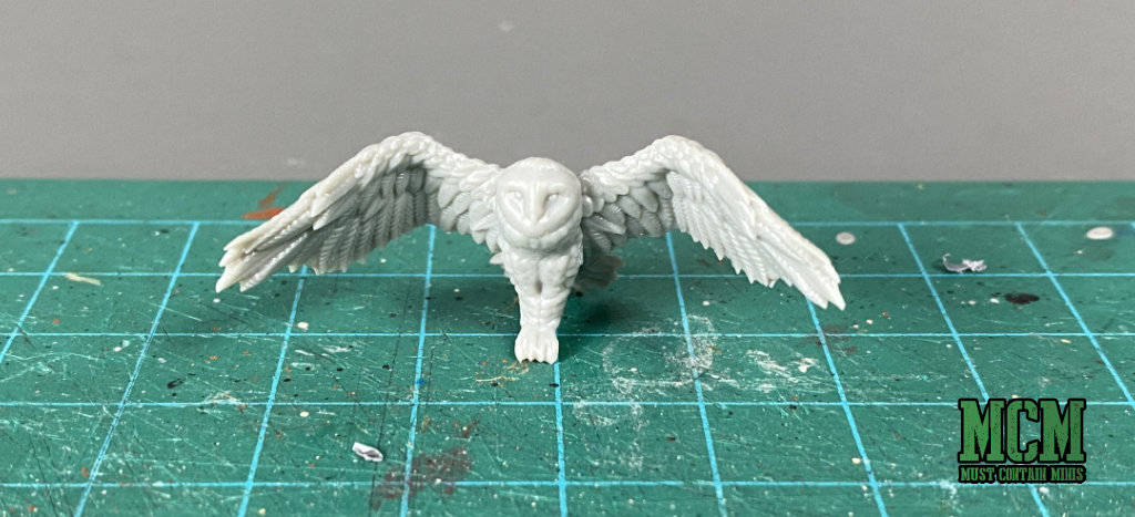 Miniature Owl for the shoulder of the miniature 