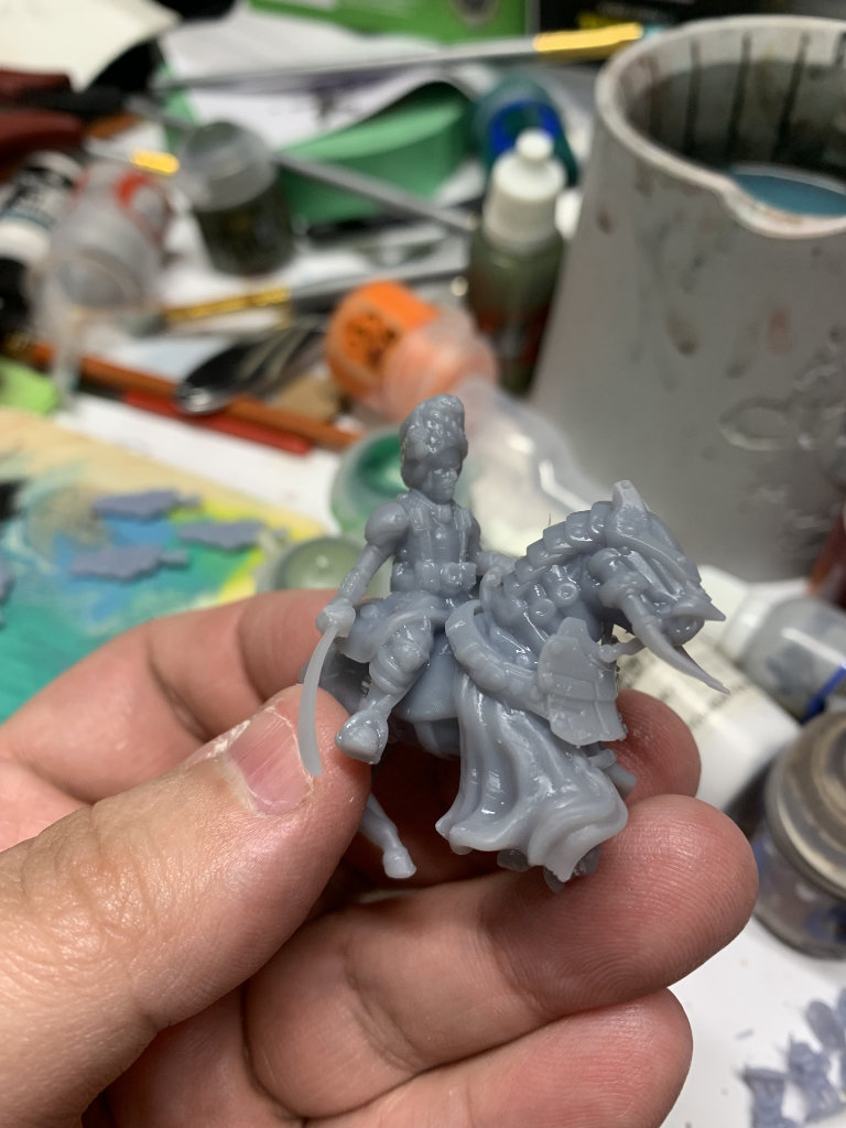 Proxy Rough Rider Captain with a sword