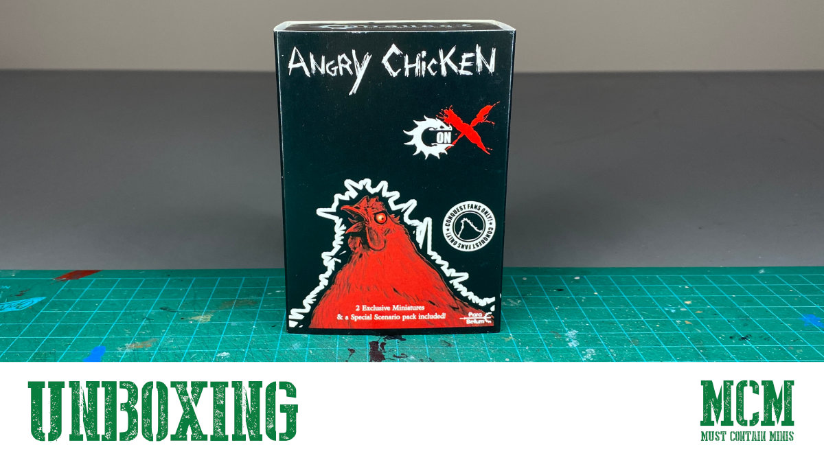 You are currently viewing Unboxing the Conquest Angry Chicken