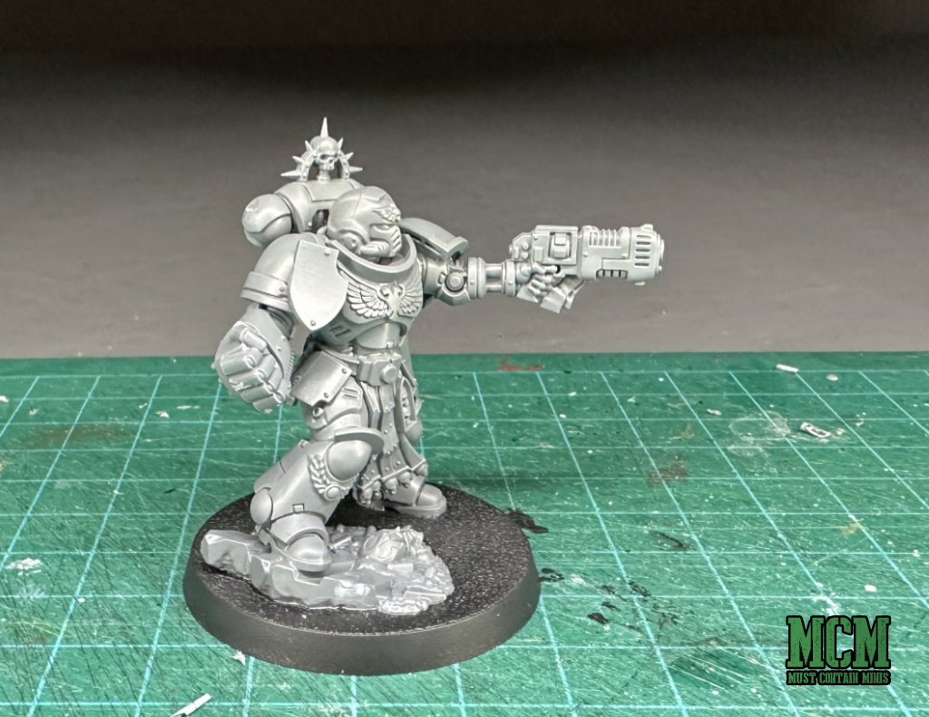Awesome view of a Primaris Space Marine. This one you can build in many different ways. 