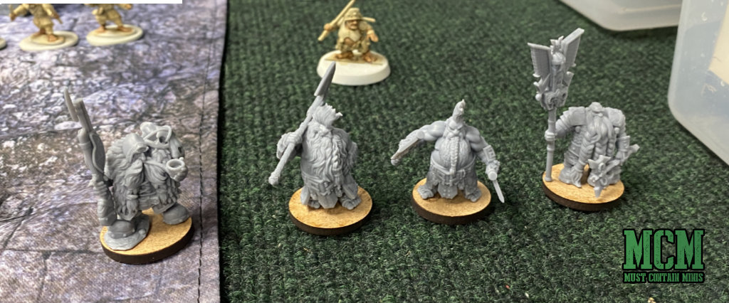 28mm 3D printed Dwarfs by RM Printable